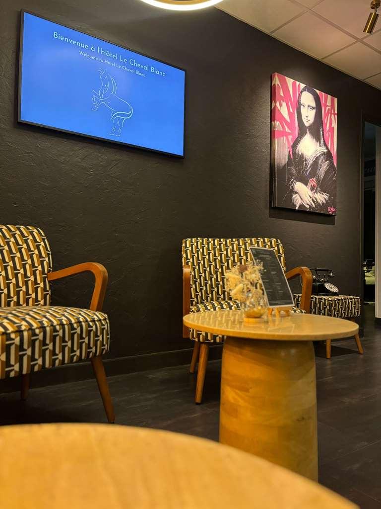 Cit'Hotel Le Cheval Blanc Cognac Centre Restoran foto